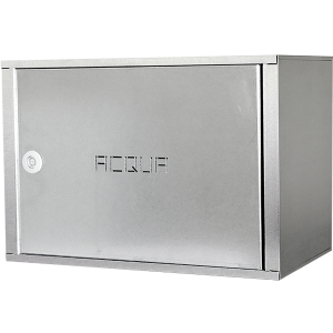 Cassetta acqua da incasso acciaio zincato 400x500x240 sistema genia montaggio senza utensili serratura quadra  cag03z