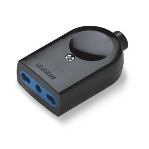 Presa mobile 2p t 16a tecnopolimero nero  106.3013 n