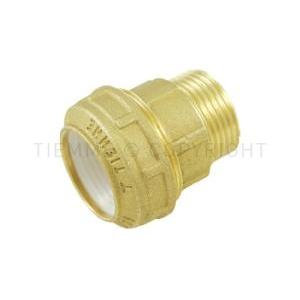 Raccordo multistrato 32 x 1 maschio ottone uni iso 228  3430001