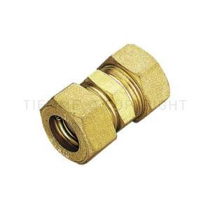 Raccordo diritto doppio a compressione o ring14 mm x 14 mm  1300031