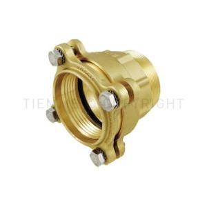 Raccordo diritto maschio iso 228 per tubo pe ø75 x 2 1/2 pollici ottone  3400036