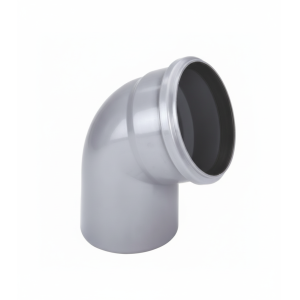 Curva 45° per scarico idrico in polipropilene grigio pp-tech ø120 mm  bbo120045
