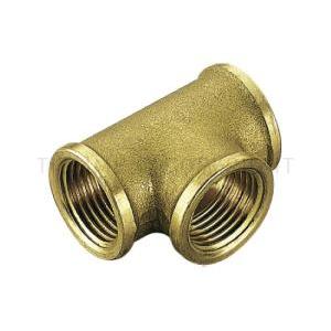 Raccordo a t ff 1 1 4 pollice ottone cw602n uni iso 228  1520026