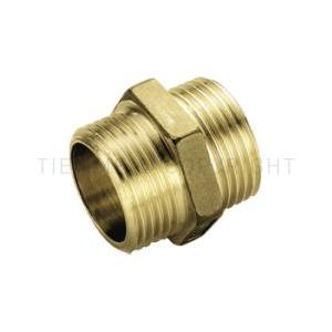 Raccordo diritto m-m 1/2 ottone cw602n uni iso 228  1520018