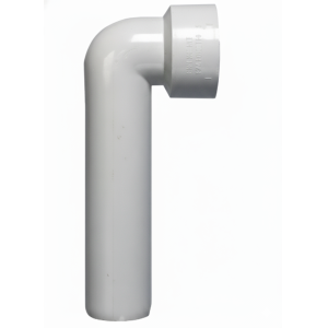 Curva tecnica prolungata 90° ø40/46 mm in polipropilene grigio per sistema di scarico bamplast pp-tech  bswpr0401