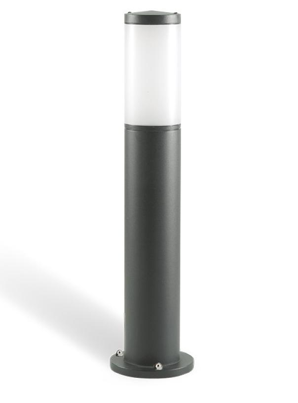 paletto illuminazione da esterno sovil nero E27 per pavimento IP65 diffusione ampia