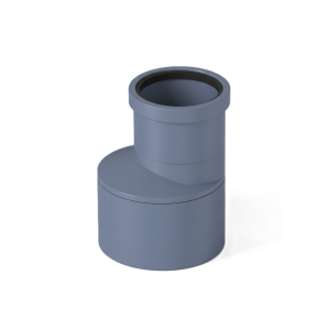 Raccordo aumento ø110/125 in polipropilene per sistema di scarico polo-kal ng bampi ng110125