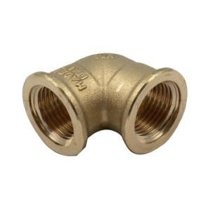 Raccordo curvo femmina femmina 1/2x1/2 ottone uni iso 228  1500018