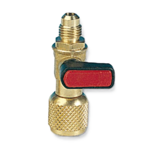 Rubinetto con depressore con attacco 1 4 sae femmina girevole e 3 8 sae maschio  121rg4 6 05001007001