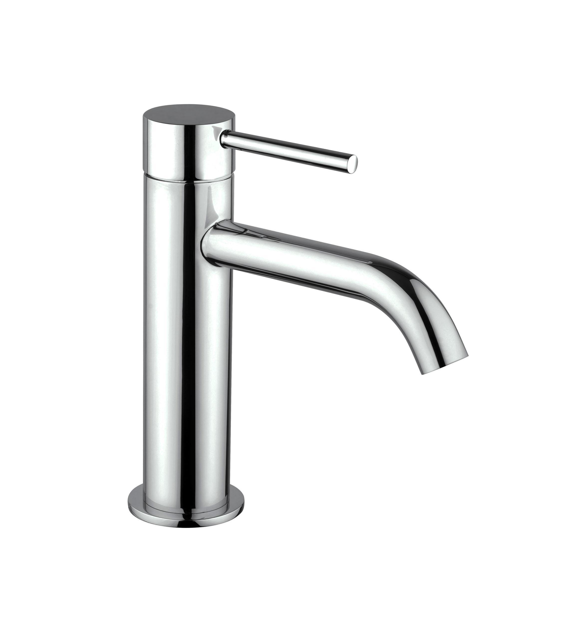 miscelatore lavabo monoforo moderno cromato paini per bagno design italiano
