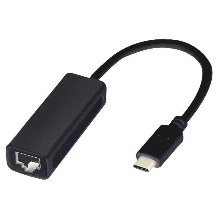adattatore scheda di rete lan usb c 3.1 elcart con presa rj45 per notebook