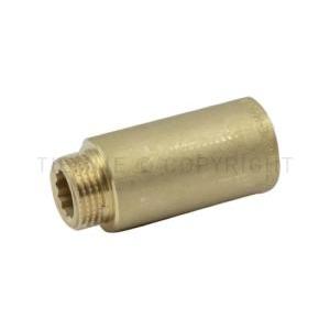 Prolunga filettata maschio femmina 3 8x3 8 lunghezza 30 mm uni iso 228 ottone  1500024