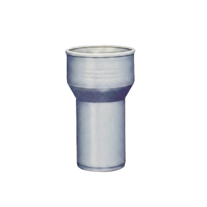 Raccordo tecnico diritto ø40 mm in polipropilene grigio per sistema di scarico bamplast pp-tech  bso040400