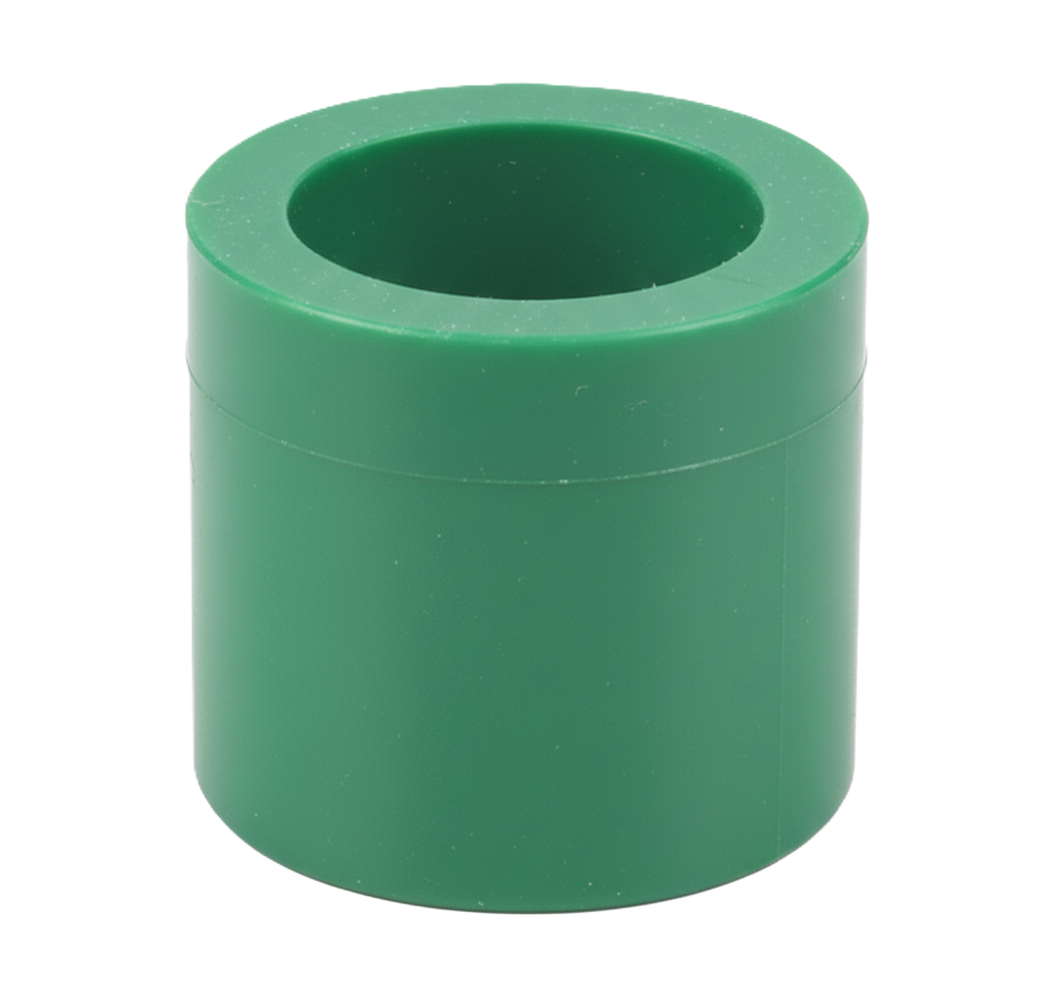 manicotto raccordo idraulico pp r dn 20 verde bampi per tubazioni acqua