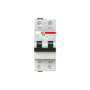 Interruttore differenziale magnetotermico 4.5ka 2 poli 20a 30ma  ds202crlc20ac30