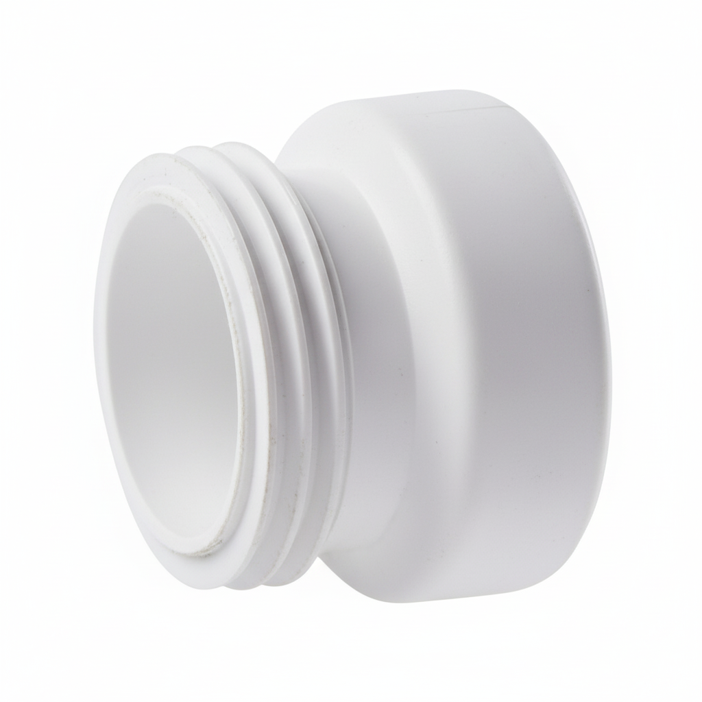 manicotto concentrico morbido pvc per wc in ceramica diametro 100 mm