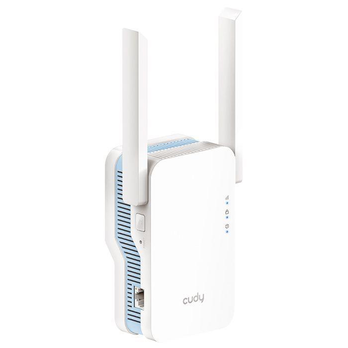Range extender WiFi dual band AC1200 con doppia antenna per rete domestica ELCART