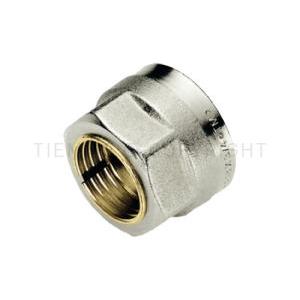 Tappo femmina nichelato raccordo compressione waterblock gn  1440025