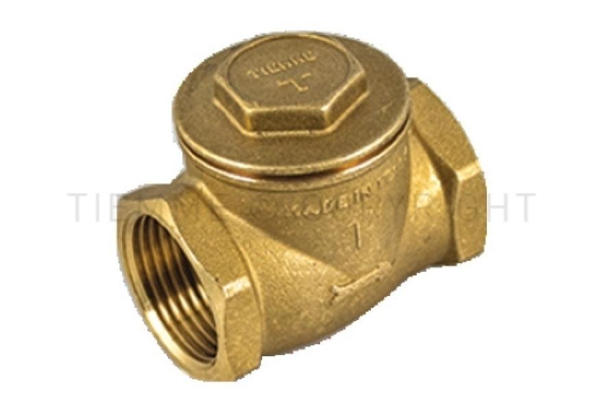 valvola ritegno clapet tiemme femmina femmina 1 1 2 pollici ottone
