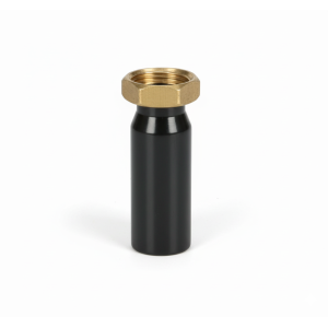 Raccordo diritto con dado girevole 40x1"1/4 in polietilene per sistema di scarico  bracc4014
