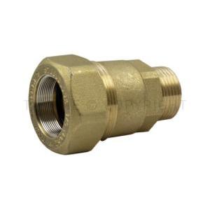 Raccordo diritto maschio 1 1/2 steel block iso 228 ottone cw617n  1500090