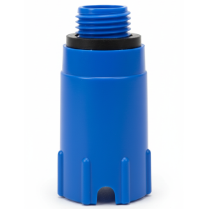 Tappo filettato maschio per prova impianto 1 2 m colore blu  vtp20000b