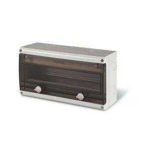 Centralino da parete 10 moduli din termoplastica ip66 ik07  sistema advance 2 576.4305