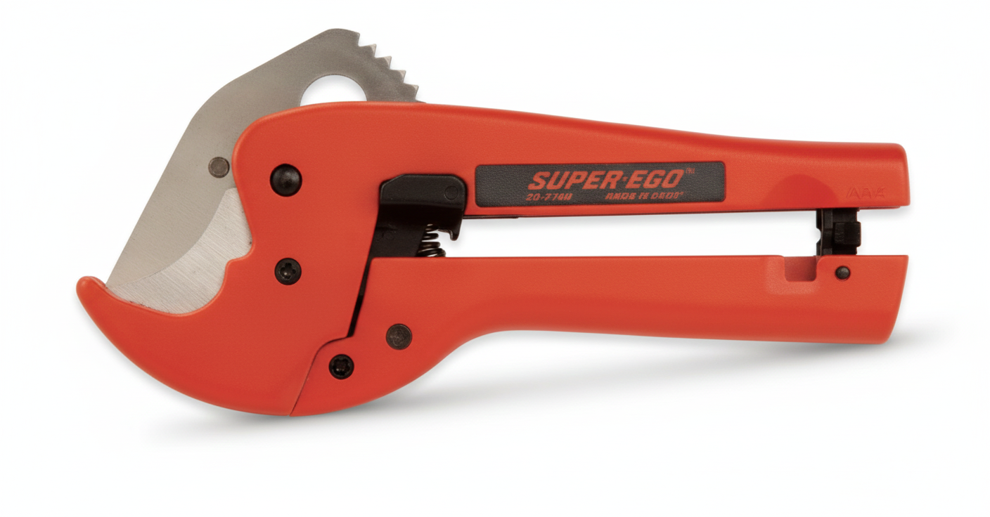 troncatubi manuale Super Ego professionale per taglio tubi fino a 42 mm utensile idraulico robusto