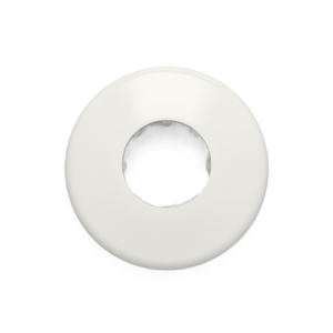 Rosone ø110 mm in pvc bianco per manicotto wc accessorio di finitura  bros0110