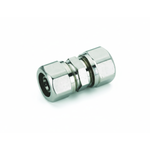 Raccordo diritto intermedio 20x20 in ottone nichelato per tubo multistrato pex-al-pex  blma2000