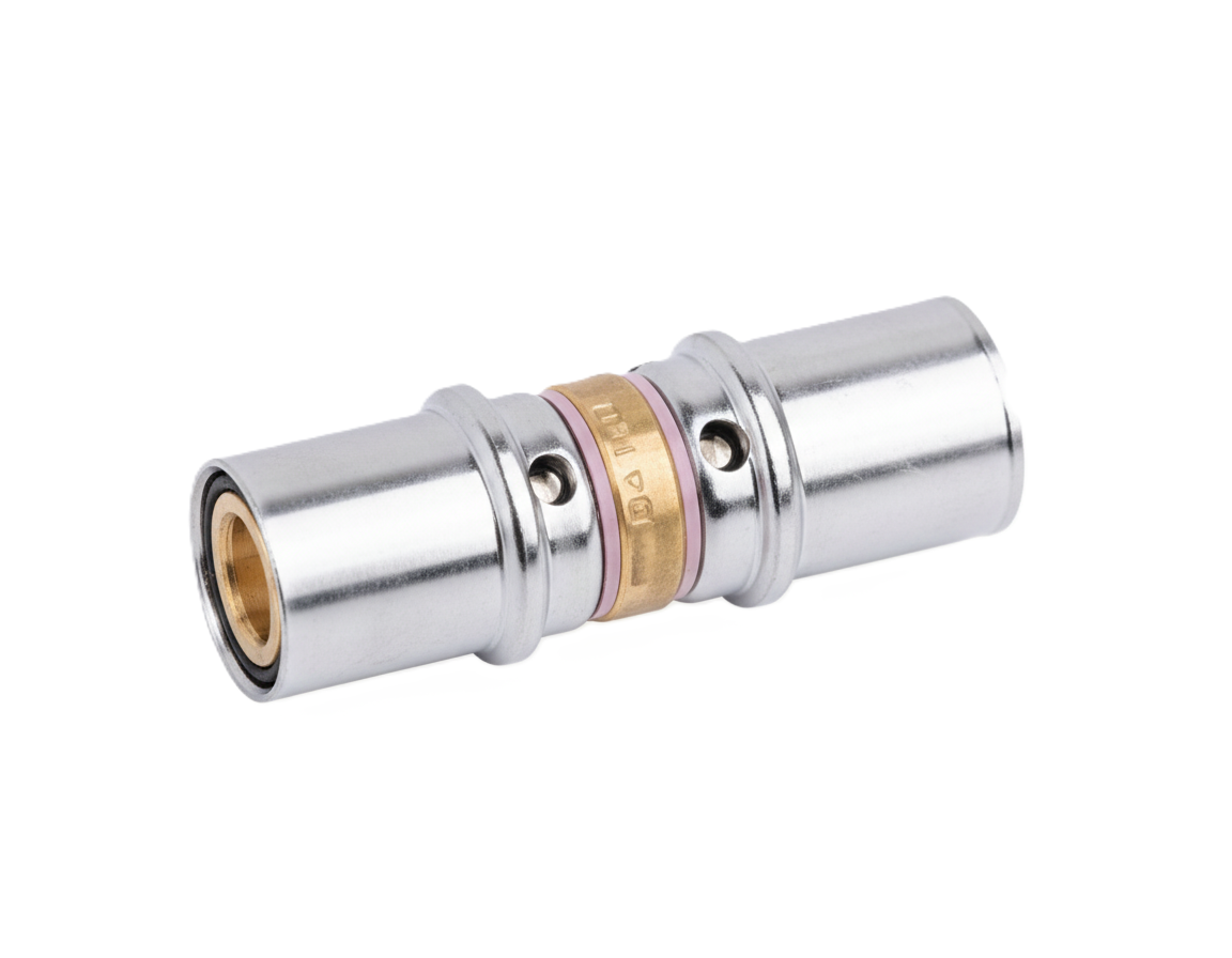 raccordo diritto intermedio multistrato 16x16 bampi mpma1600 per tubi pex