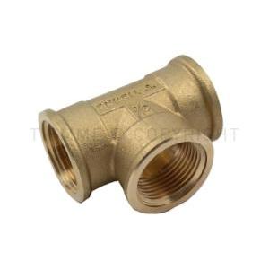Raccordo a t femmina ottone 2"x2"x2" uni iso 228  1500120