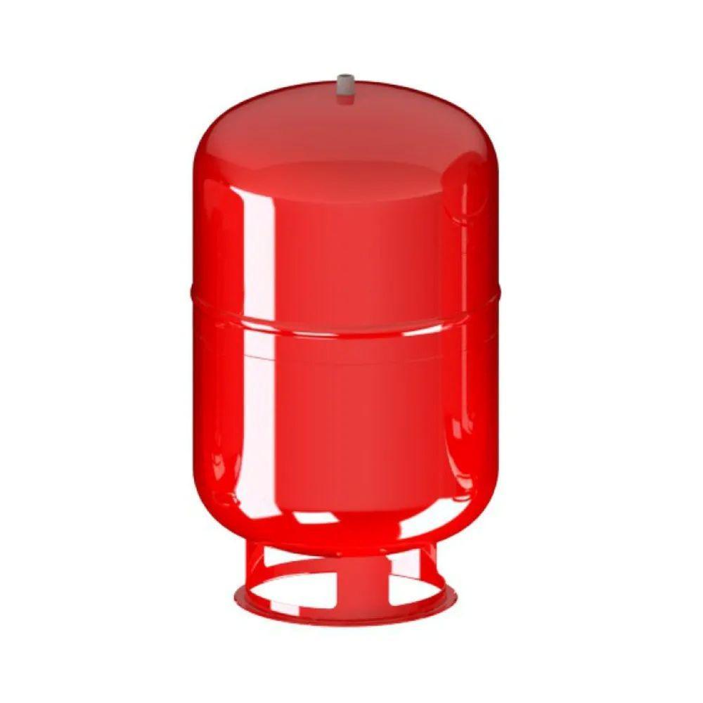 vaso di espansione verticale 100 litri rosso Cimm Spa per impianti riscaldamento