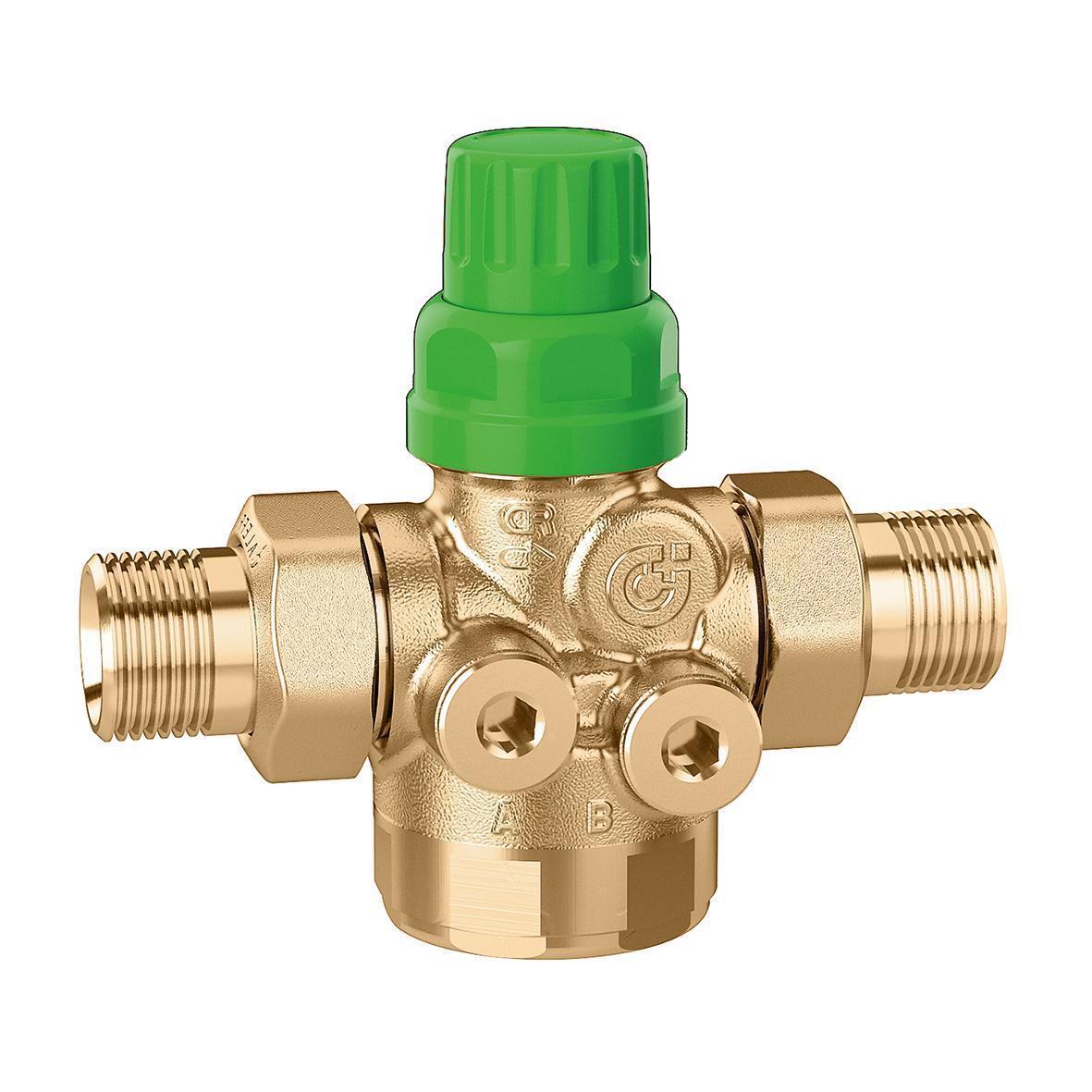 Valvola di regolazione indipendente dalla pressione DN25 Caleffi per impianti climatizzazione e riscaldamento
