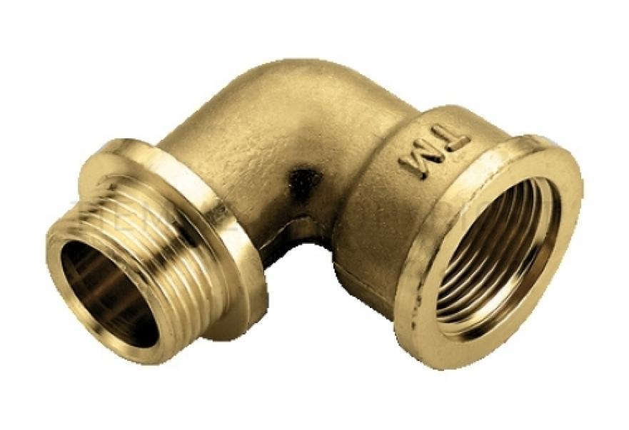 raccordo curvo maschio femmina ottone anti dezincificazione CW602N 3 4 Tiemme per impianti idraulici e riscaldamento