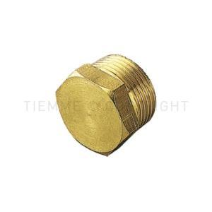 Tappo maschio per collettori 1/2 ottone cw602n uni iso 228  1520042