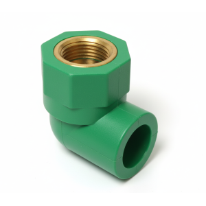 Gomito 90° filettato femmina in pp-r ø20 mm 1/2" sistema polymelt ecosan  vgf20010