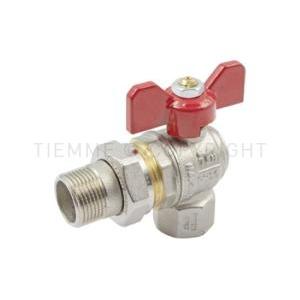 Valvola a squadra con sfera 1 pollice pn30 passaggio totale iso 228  2120016