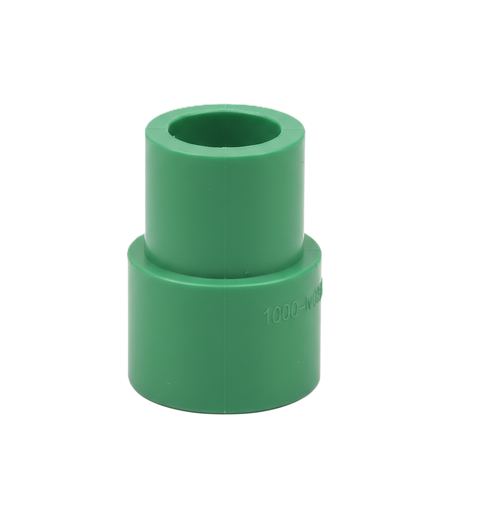 Raccordo riduzione maschio femmina PP R 32x20 mm colore verde per impianti idrici BAMPI