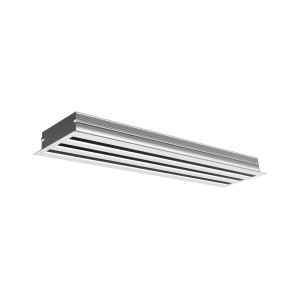 Diffusore lineare a 2 feritoie 1200 mm  hella 2 1200 sw r 0 sw 215983