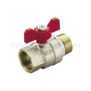 Valvola a sfera passaggio totale femmina femmina ottone 1 iso 228  2310007