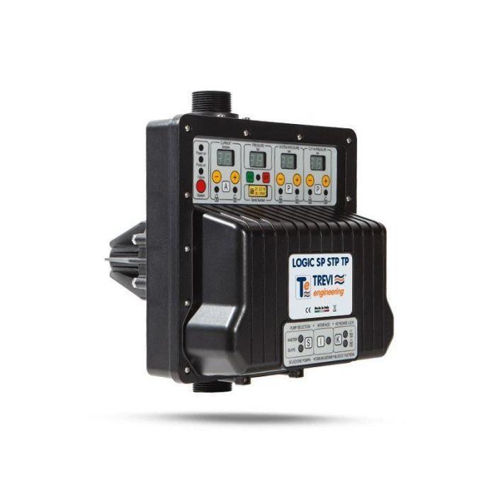 pressostato elettronico per controllo pompe monofase e trifase vista frontale