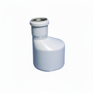 Raccordo aumento 110/125 mm in polipropilene grigio per sistema di scarico bamplast pp-tech  bro110125