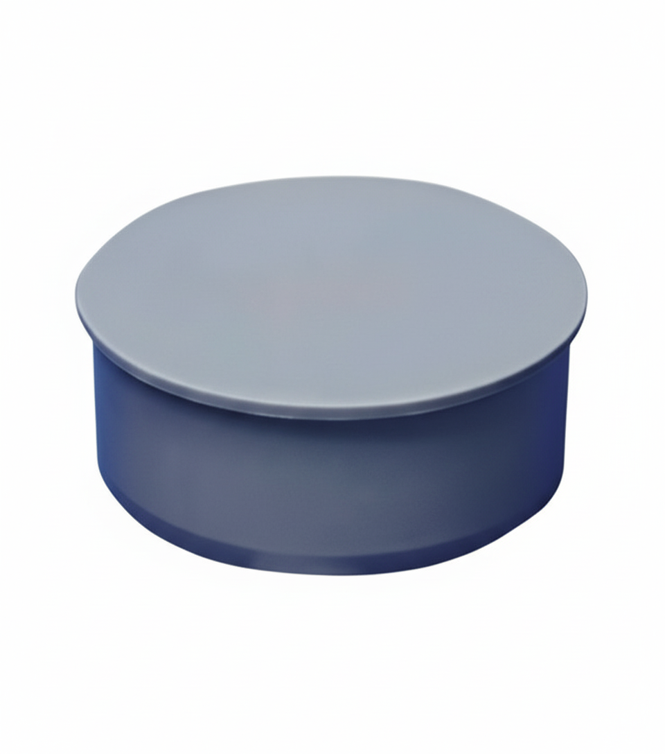Tappo in polipropilene grigio DN32 per chiusura scarico idrico BAMPI