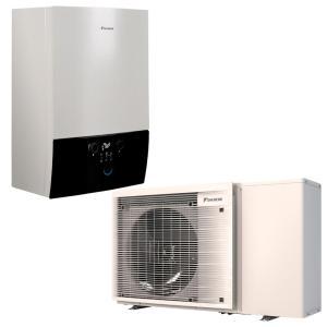 Sistema ibrido caldaia a condensazione 28kw e pompa di calore 8kw  d2cnd028a1a + ebla08ev3