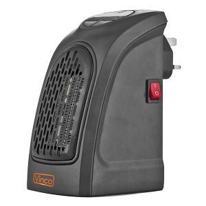 Stufa ceramica portatile per riscaldamento piccoli ambienti materiale ceramico ipx7 400w termostato digitale timer  70159