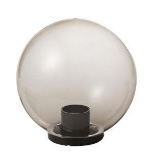 Sfera illuminazione esterno pmma fumè ip44 ik08 e27  1080 300-1080301f ﻿