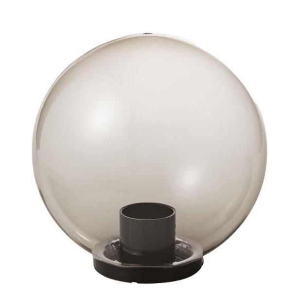 Lampada globo LED E27 esterno 300mm Mareco Luce fumu00e8 IP44 per illuminazione giardino Lampada globo LED E27 esterno 300mm Mareco Luce colore fumu00e8 IP44 per pali zona marina