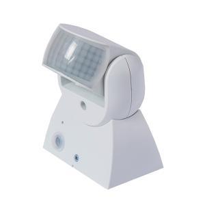 Sensore di movimento a infrarossi ip65 regolazione lux tempo angolo 180 portata 12 metri l’orologico 27753n65