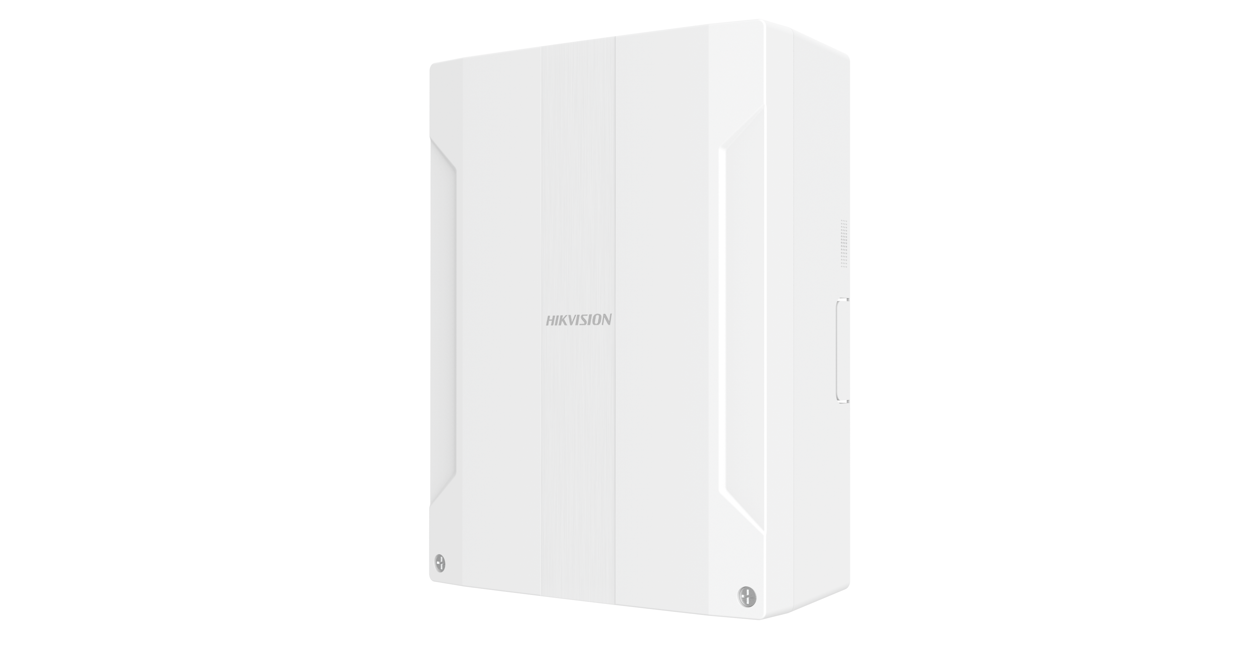 trasmettitore wireless multi IO bianco per sistemi di allarme hikvision vista laterale